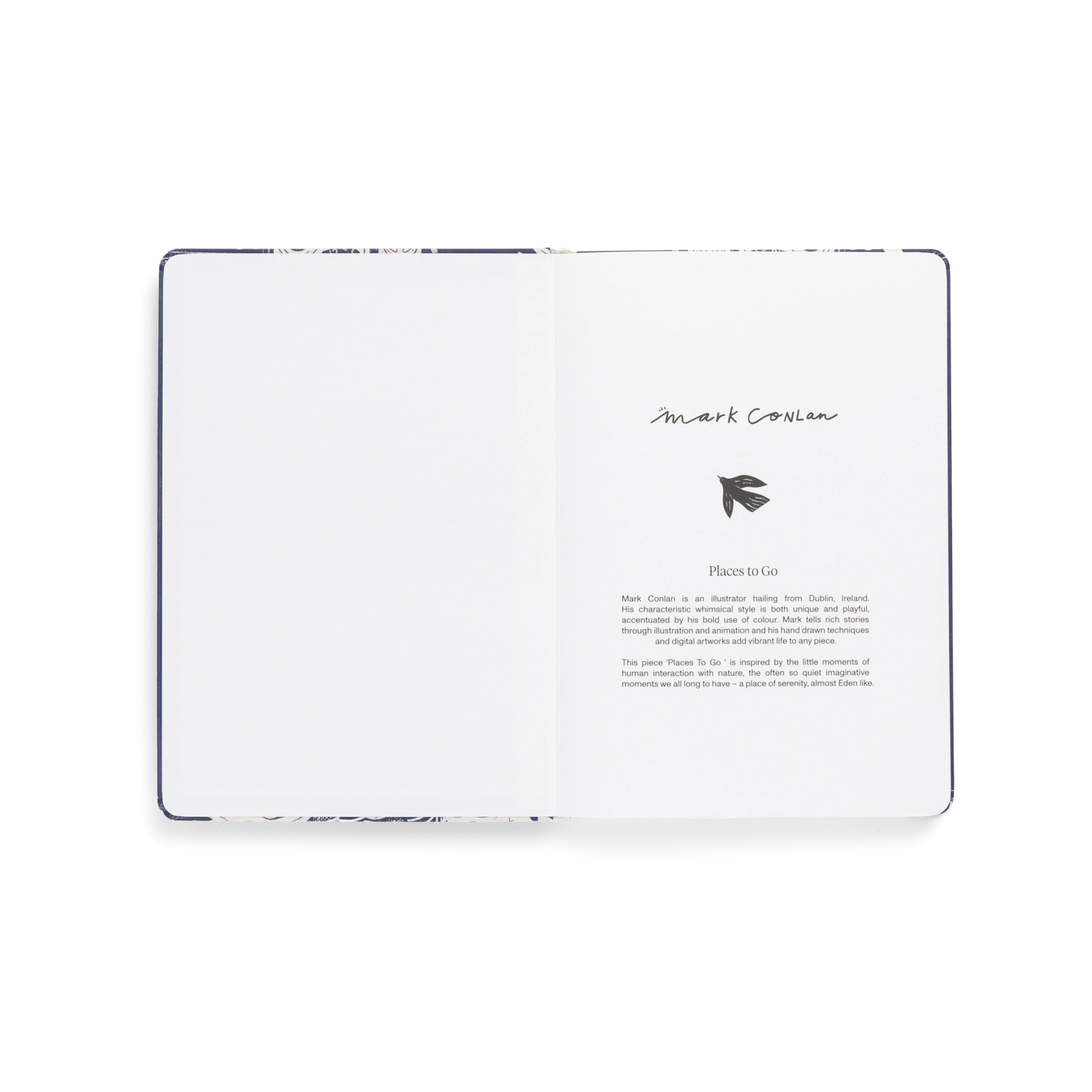 Mark Conlan Notebook - Places to Go