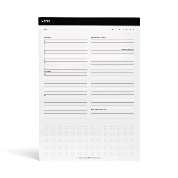 A4 Daily Action Pad