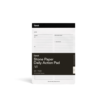 A5 Daily Action Pad
