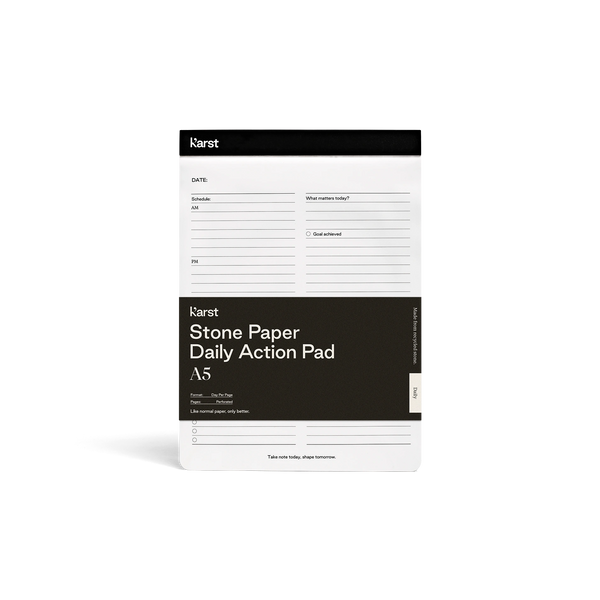 A5 Daily Action Pad
