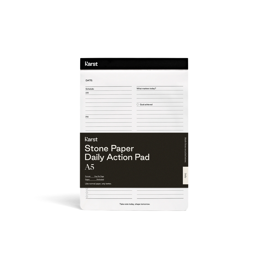 A5 Daily Action Pad