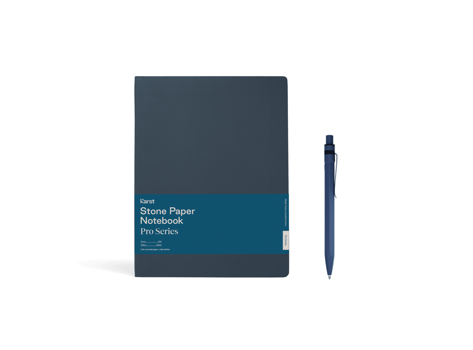 Marine Pro Series Notebook & Stone Pen Set